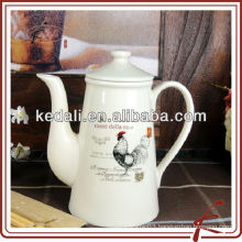 Best Selling Wholesale Ceramic Porcelain Coffee Pot Tea Pot